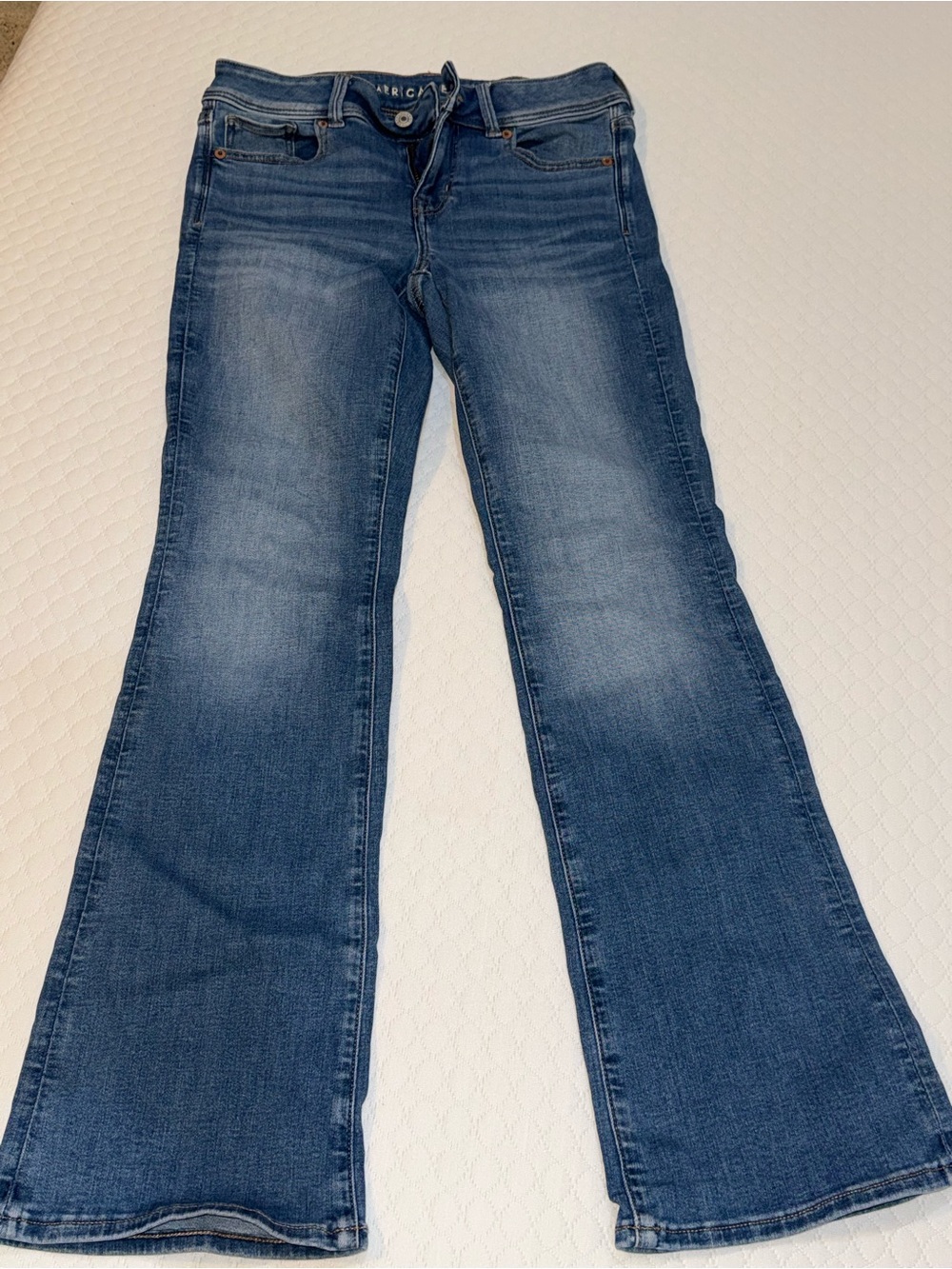 American Eagle Outfitters Medium Blue Flare Jeans